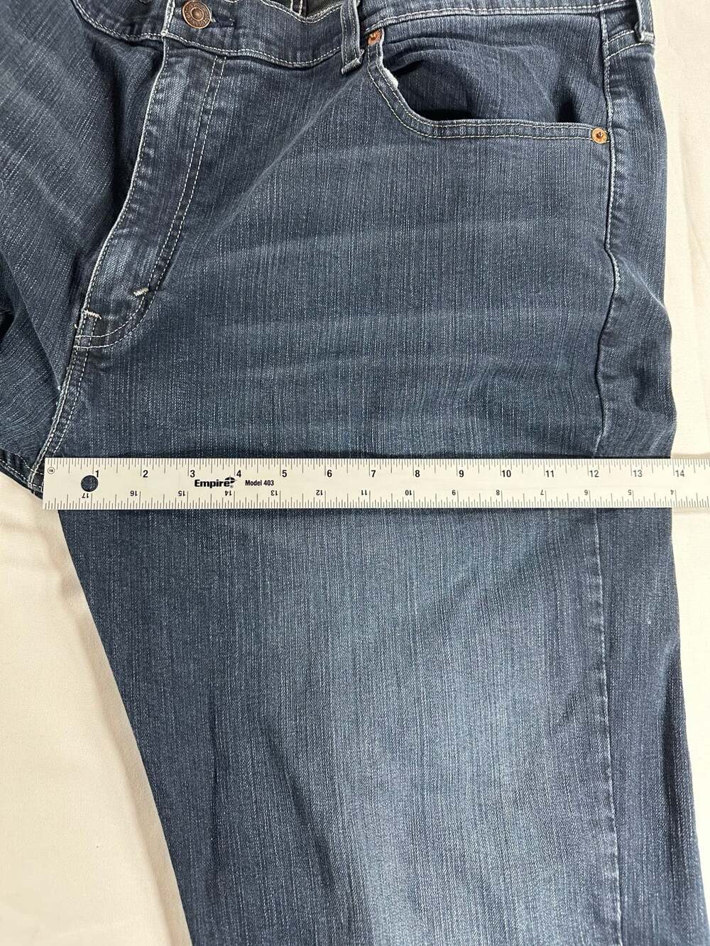 Levi's 559 Relaxed Straight Fit Waterless Jeans W42 L32 Mens - Picture 13 of 16